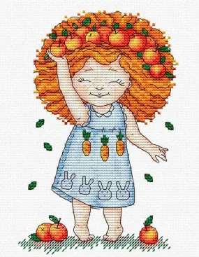 Apples M-141 / SM-141 Counted Cross-Stitch Kit