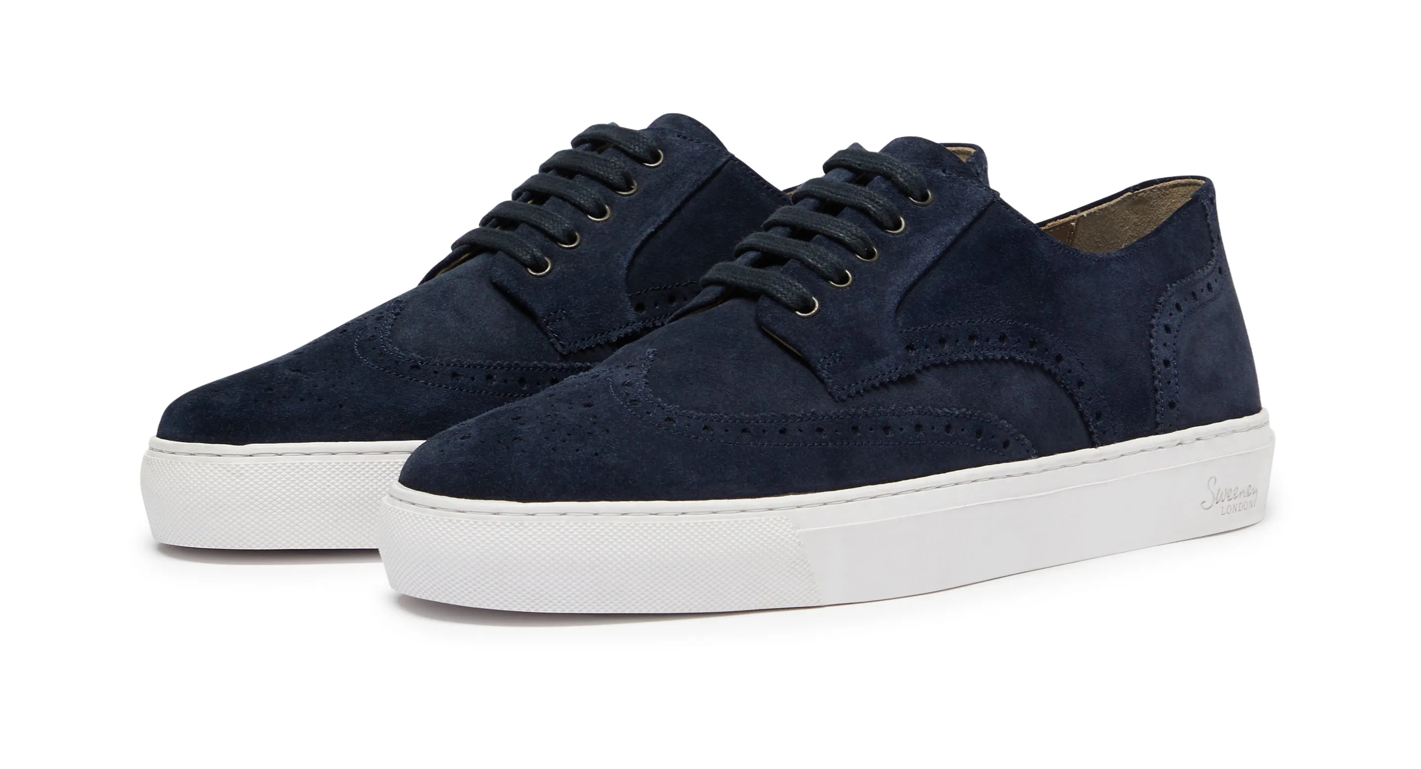 Burwell Navy Suede