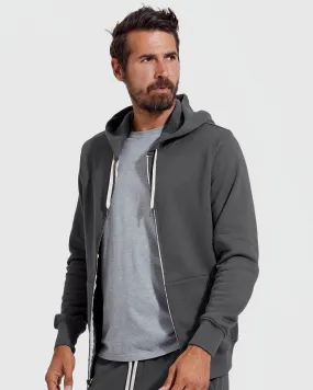 Carbon Fleece French Terry Zip Hoodie