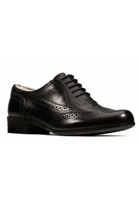 Clarks Hamble Oak black leather