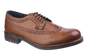 Cotswold Poplar Mens Brogue Detail Lace up Shoe