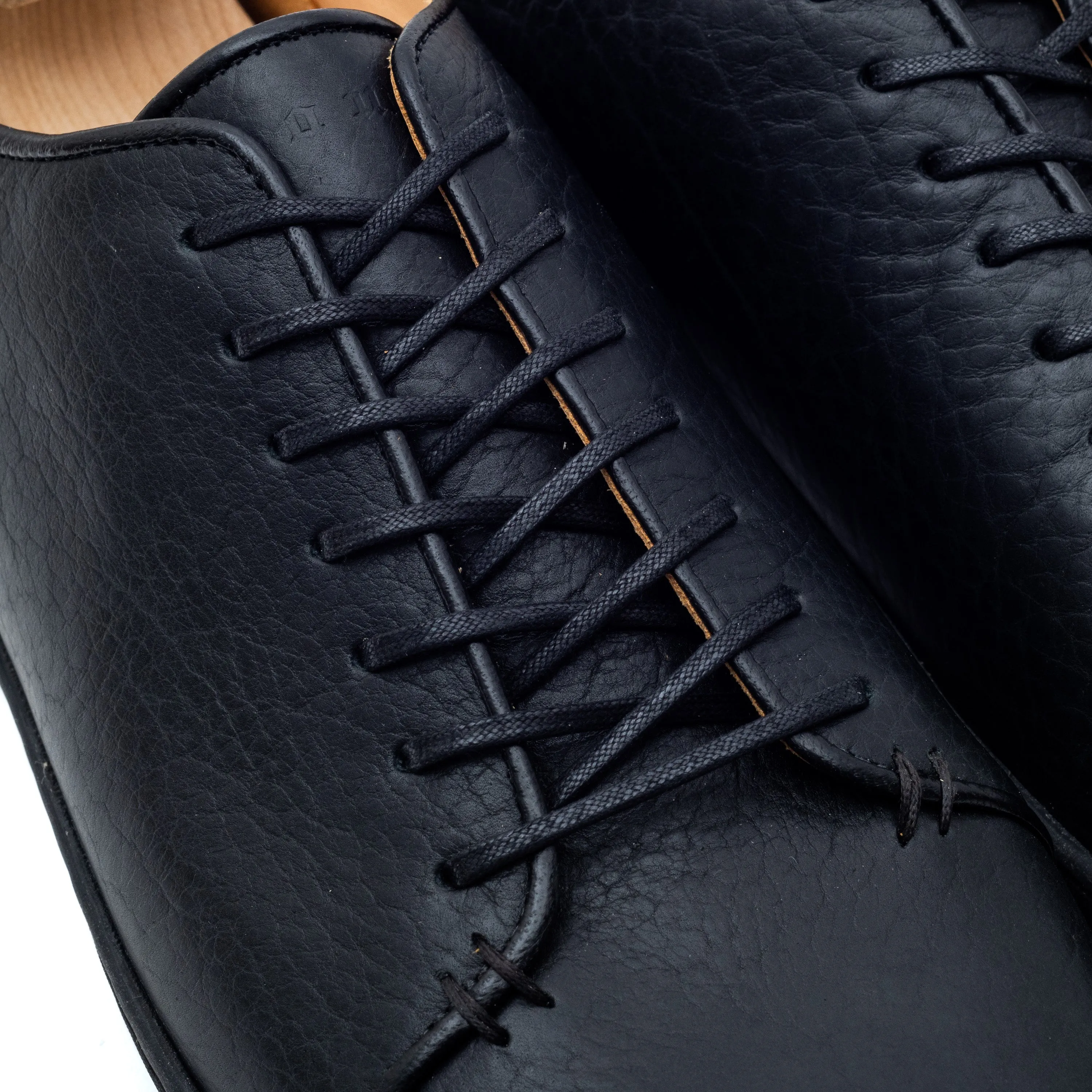 Harlestone Derby - Black Horween Buffalo