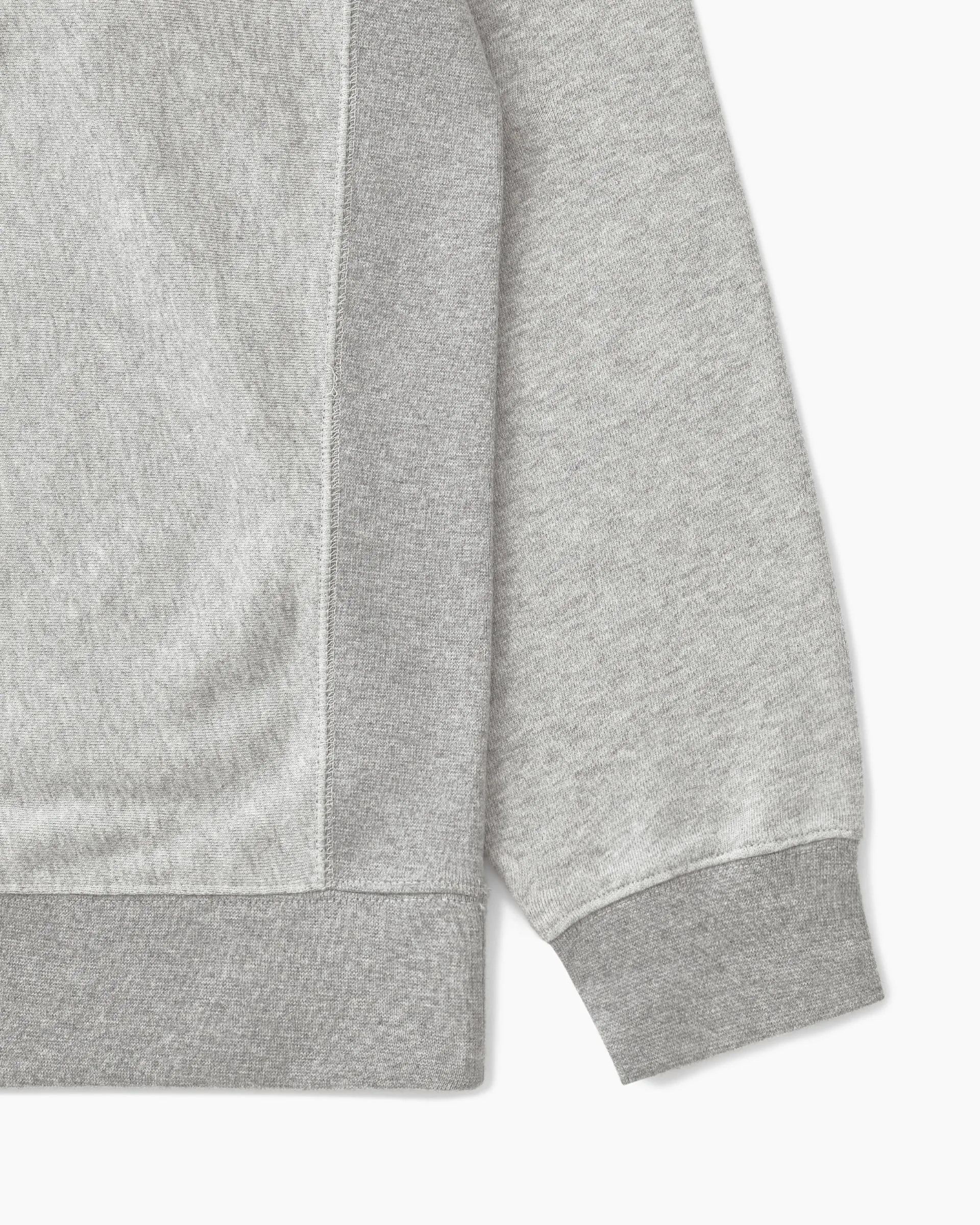 Heather Stock Crewneck Campus Grey