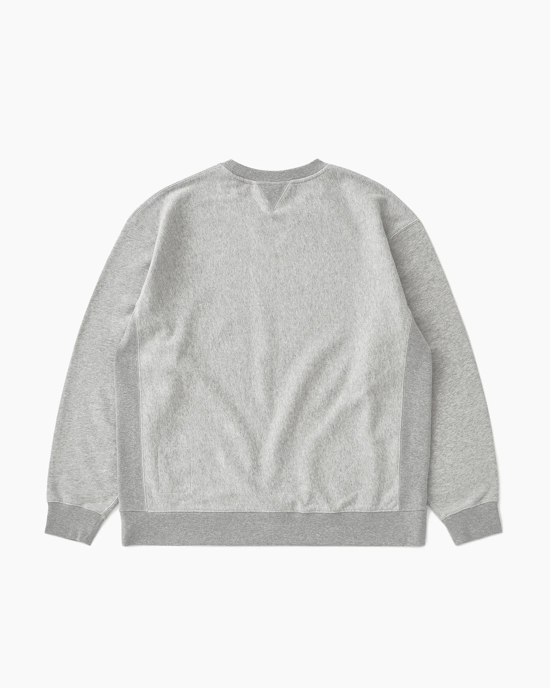 Heather Stock Crewneck Campus Grey