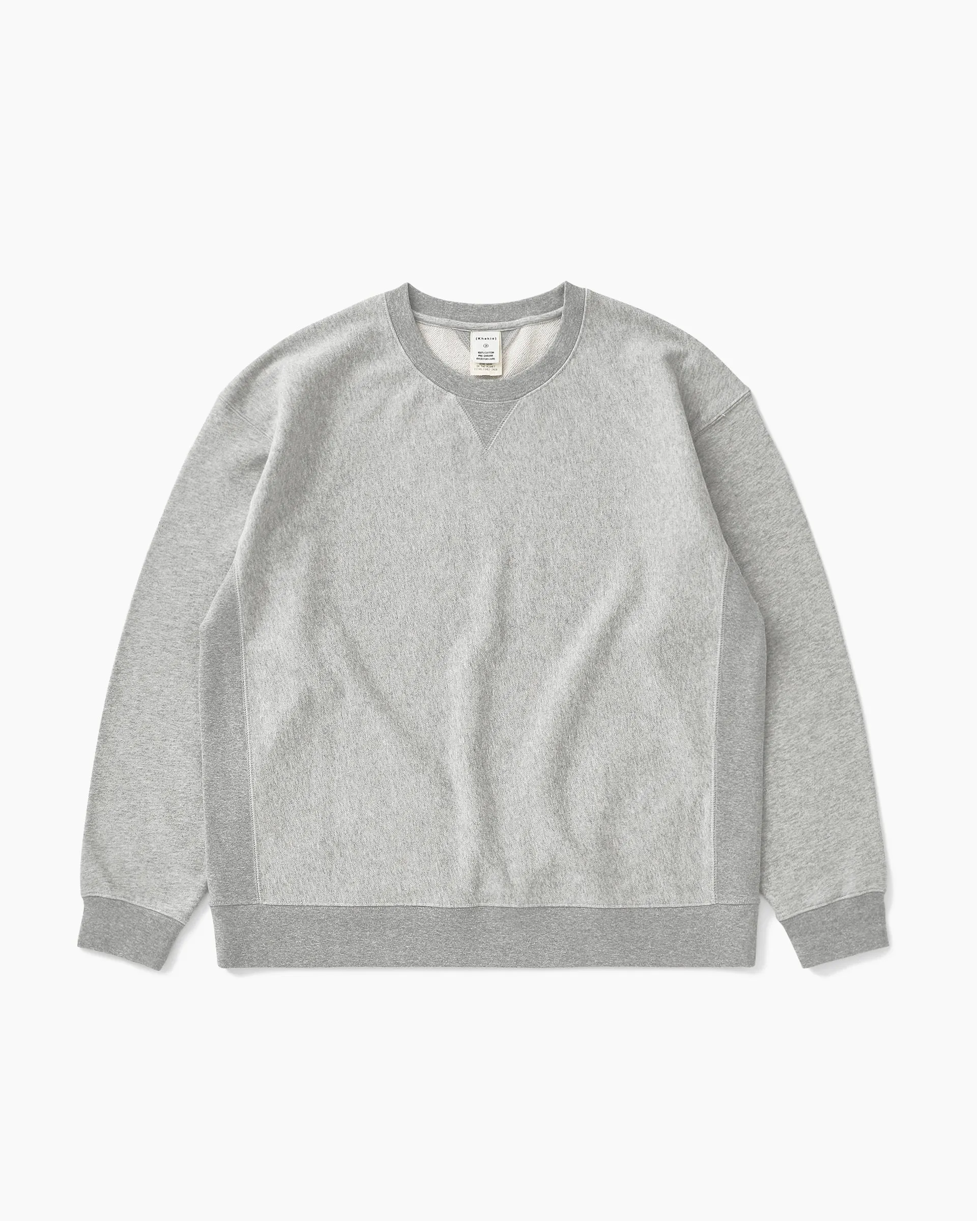 Heather Stock Crewneck Campus Grey