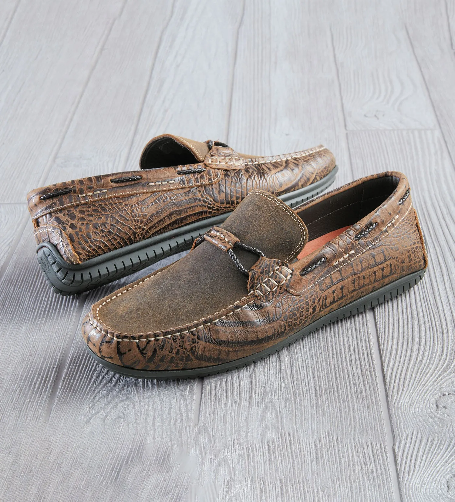 Martin Dingman Bermuda Braid Loafers