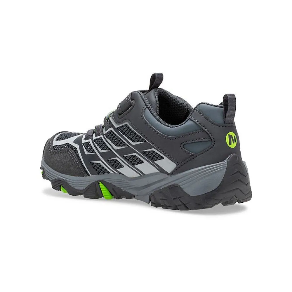 Merrell Little Boys Moab FST Low A/C Waterproof Velcro Storm