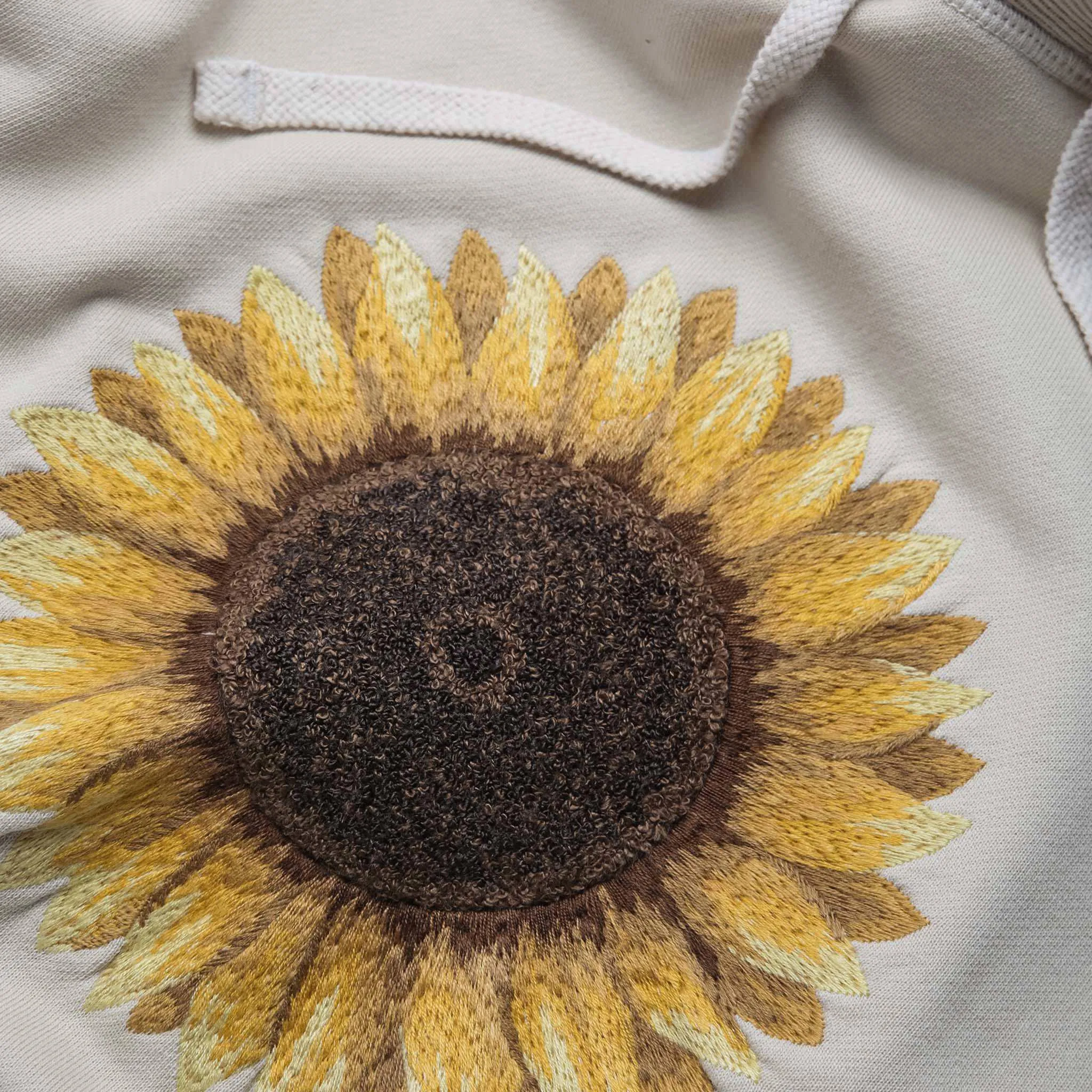 The Fillmore Hoodie in Sunflower Embroidery